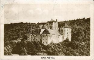 1918 Léka, Lockenhaus; régi vár. Dr. Binder felvétele / castle (EB)