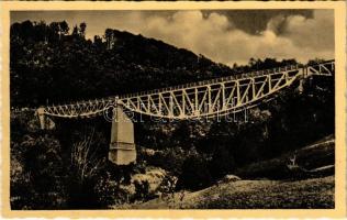 Kisszolyva, Szkotárszke, Skotarska; vasúti híd, viadukt / railway bridge, viaduct