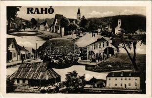 1939 Rahó, Rachov, Rahiv, Rakhiv; mozaiklap / multi-view postcard (EK)