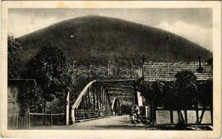 1939 Técső, Tiacevo, Tiachiv, Tyachiv (Máramaros); Nereszeni hegy, híd, kerékpár. "Nase Djelo&q...