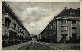 1939 Ungvár, Uzshorod, Uzhhorod, Uzhorod; Galago, Rozsypalova ul. / utca. J. Seidenfeld kiadása / street view (EK)