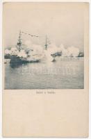 Salve a bordo / K.u.K. Kriegsmarine / Austro-Hungarian Navy. G. Fano Pola, 1909-10. 136,.