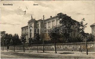 1913 Keszthely, zárda. Mérei Ignác (EK)