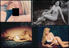 Szolidan erotikus fényképek az asztal fiából, vegyes mix (3. sz. válogatás), 13 db fotó, 6x9 cm és 10x15 cm között