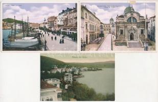17 db RÉGI képeslap: horvát és montenegrói / 17 pre-1945 postcards: Croatian and Montenegrin