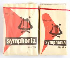 Symphonia kis és nagy piros dobozos cigaretta eredeti csomagolásában, 2 db
