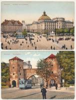 München, Munich; - 2 pre-1945 postcards