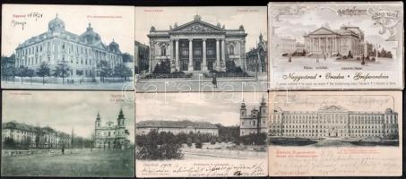 Nagyvárad, Oradea; - 70 db RÉGI városképes lap + a "Nagyváradi magyar hivatásos színjátszás 200...