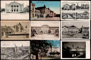Nagyvárad, Oradea; - 70 db RÉGI városképes lap + a "Nagyváradi magyar hivatásos színjátszás 200...