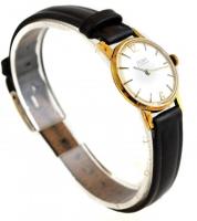 Doxa női karóra kézi felhúzós, Működőképes, régi bőr szíjjal d: 26 mm