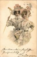 1899 Ladies. Back & Schmitt litho