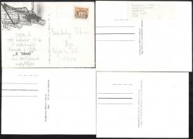 cca 1979-80 20 db Pesti Műhely képeslap ofszet reprodukciókkal, többek közt Fajó János: Két forma, K...