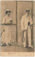 Teniszező pár / Tennis couple (Rb)