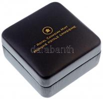 Kanada 2010. 1$ Ag "Vancouver Téli Olimpia" részben multicolor forgalmi emlékérem, tanúsít...