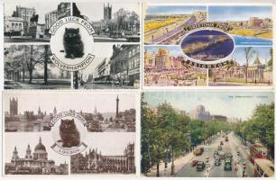 26 db MODERN angol város képeslap / 26 modern British town-view postcards