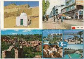 54 db MODERN török és arab város képeslap / 54 modern Turkish and Arabian town-view postcards
