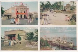 7 db MODERN vietnámi város képeslap / 7 modern Vietnamese town-view postcards