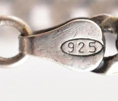 Ezüst(Ag) 3 db karkötő, jelzett, nettó: 14,63 g