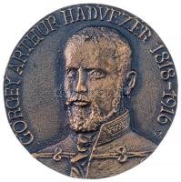 Képíró Zoltán (1944-1981) 1979. "Görgey Arthúr hadvezér 1818-1916 / Előre a szabadságért 1849-1979" kétoldalas Br emlékérem (76mm) T:2