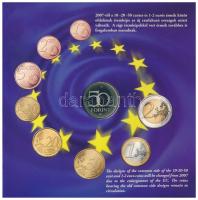 2007. 1Ft-100Ft (8xklf) forgalmi sor, benne 50Ft "50 éves a Római Szerződés" T:PP patina
...