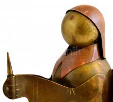 Réz angyal, m: 24 cm