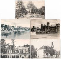 35 db RÉGI történelmi magyar város képeslap jó minőségben / 35 pre-1945 town-view postcards from the Kingdom of Hungary in good quality