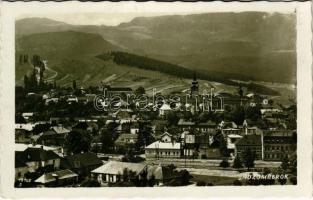 Rózsahegy, Ruzomberok; látkép, zsinagóga / general view, synagogue (apró lyuk / tiny pinhole)