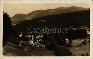 Stósz, Stós; látkép, gyár, fatelep, fűrésztelep / general view, factory, sawmill (EK)