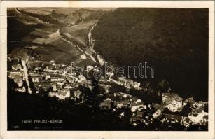 1932 Trencsénteplic, Trencianske Teplice; látkép, fürdő / general view, bath, spa