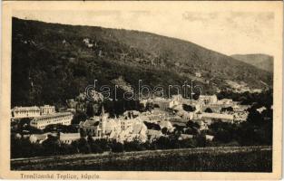 Trencsénteplic, Trencianske Teplice; látkép, fürdő / general view, bath, spa (EK)