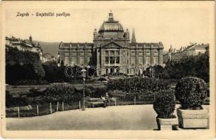 Zagreb, Zágráb; Umjetnicki paviljon / art pavilion (EK)
