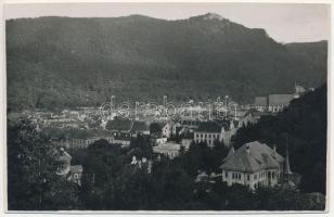 1933 Brassó, Kronstadt, Brasov; látkép / general view. Atelier Helios M. Gebauer photo (vágott / cut)