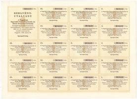 Nagyléta 1939. "Nagylétai Egyesült Takarékpénztár és Bank Részvénytársaság" részvénye 10P-...