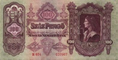 1930. 100P(10x) egymásutáni sorszámokkal(megszakításokkal) T:I
