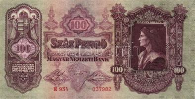 1930. 100P(10x) egymásutáni sorszámokkal(megszakításokkal) T:I