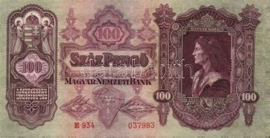 1930. 100P(10x) egymásutáni sorszámokkal(megszakításokkal) T:I
