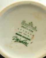 Rosenthal Quatre Couleurs váza. Kézzel festett, jelzett, hibátlan. 27 cm