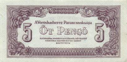 1944. 5P "V.H"(5x) T:II+,II