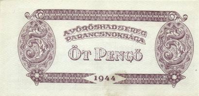 1944. 5P "V.H"(5x) T:II+,II