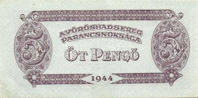 1944. 5P "V.H"(5x) T:II+,II