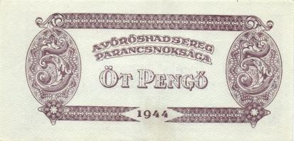 1944. 5P "V.H"(5x) T:II+,II