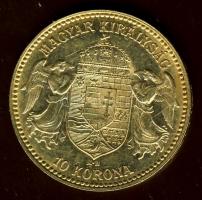 1908. 10K Au 3,387g verdejel "B" betűje erősen hiányos! Érdekes tévveret! T:2- k kis ph