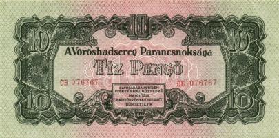 1944. 10P "V.H."(2x) egymásutáni sorszámokkal T:I