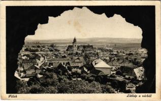 1942 Fülek, Filakovo; látkép a várból / view from the castle (EK)