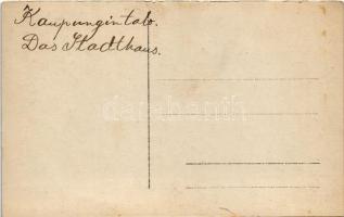 Oulu, Kaupungintalo / street view, town hall. photo