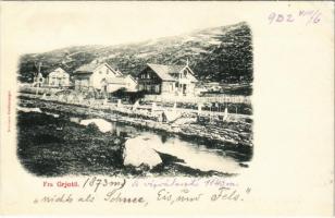 1902 Grotli, Fra Grjotli / Norwegian village