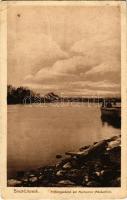 1917 Brest, Brest-Litowsk; Frühlingsabend am Muchawicz (Mückenfluß) / riverbank (fa)