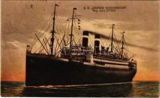 1923 SS George Washington ocean liner steamship (EK)