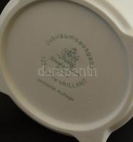 Vaillant's vállalat 125. évfordulójára készített Bavaria porcelán kályha, jelzett, hibátlan, dí...