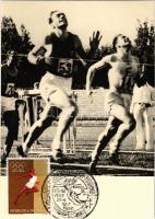 Giochi XVII Olimpiade Roma 1960 / 1960 Summer Olympics, Games of the XVII Olympiad in Rome, hurdle + 1960 Repubblica di San Marino So. Stpl.